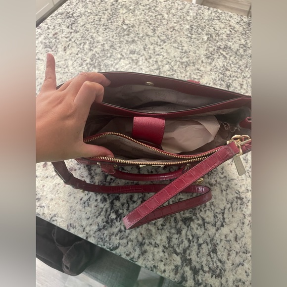 Red Michael Kors Satchel - Picture 2 of 3
